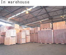 in warehouse